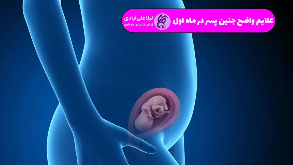علایم واضح جنین پسر در ماه اول