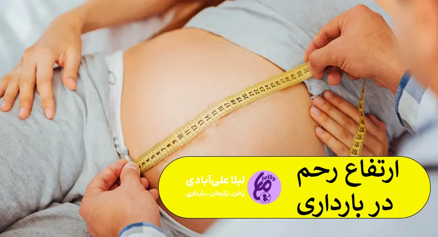 ارتفاع رحم در بارداری