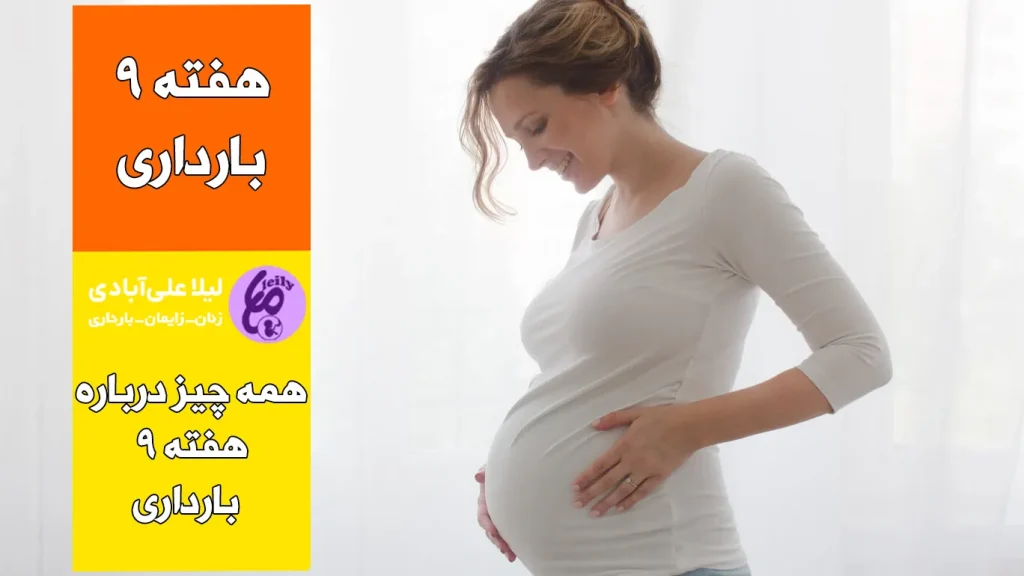 هفته نهم بارداری+علائم بارداری پسر در هفته نهم