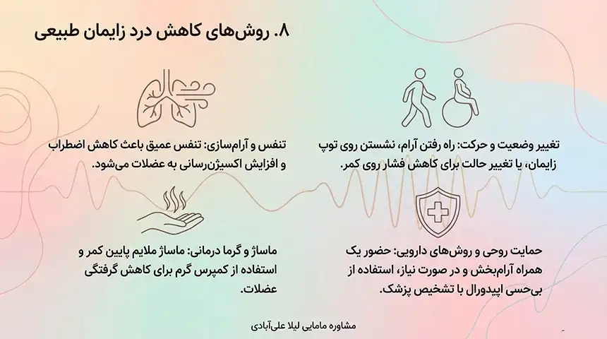 علائم درد زایمان دختر+علائم شروع درد زایمان طبیعی پسر