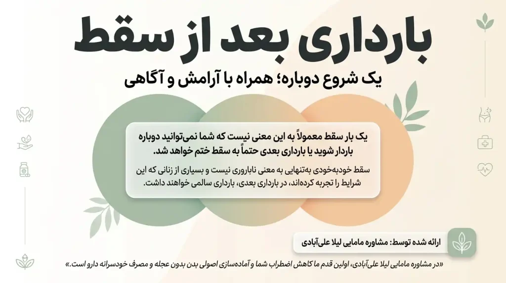 بارداری بعد از سقط