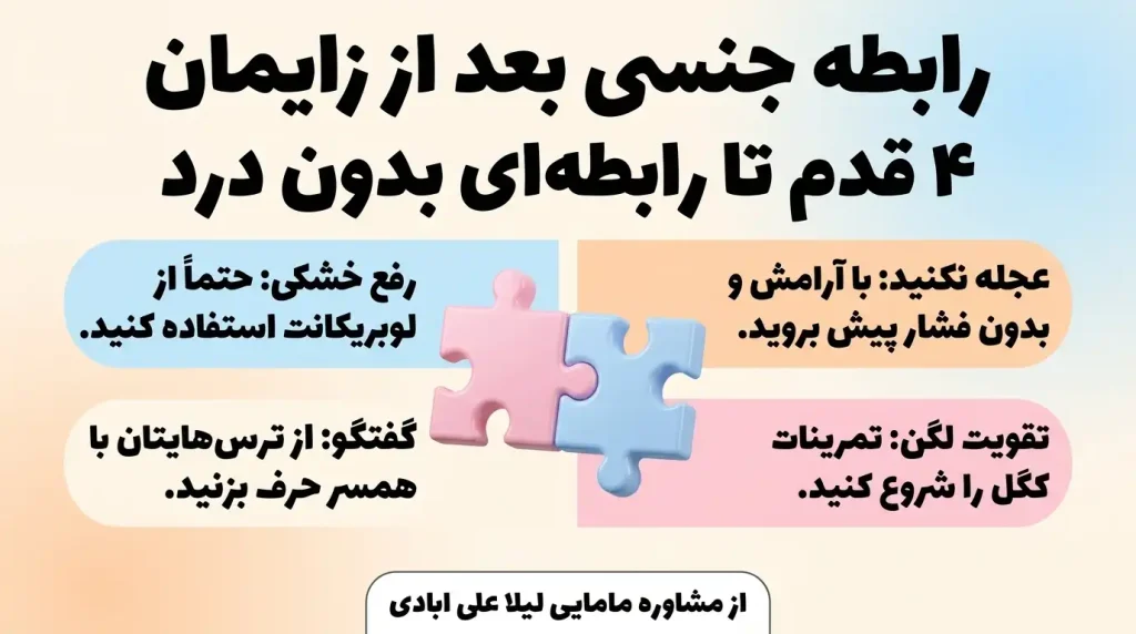 رابطه جنسی بعد از زایمان